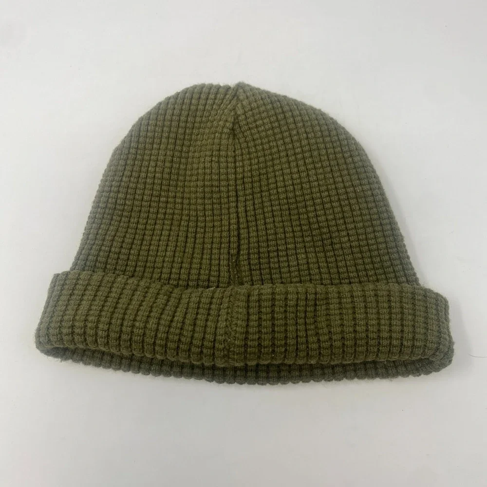 Life is Good Knit Beanie Winter Hat Cap Olive Green‎ Winter Ski